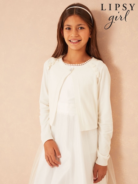 Slonovina - Lipsy Occasion Bolero Cardigan (5-16yrs) (5-16yrs) (AF5986) | € 22 - € 33