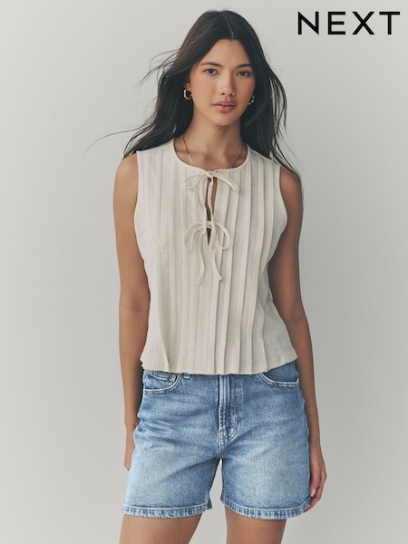 Albastru deschis - Denim Stretch Mom Shorts (AF6088) | 141 LEI