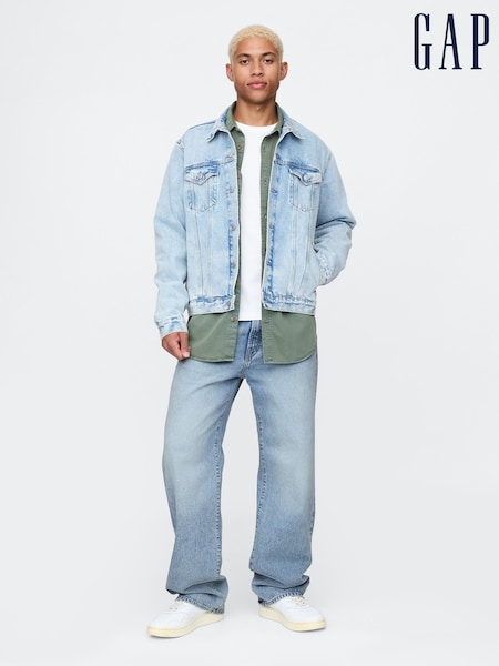 Light Wash - Regular Gap 90s Loose Double-knee Carpenter Jeans