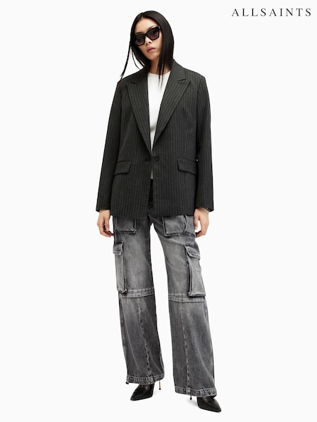 AllSaints Black Echo Cargo Jeans (AF6812) | €211