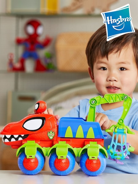 Hasbro Spiderman and Friends Dino Webs Crawler Vehicle (AF6878) | €52