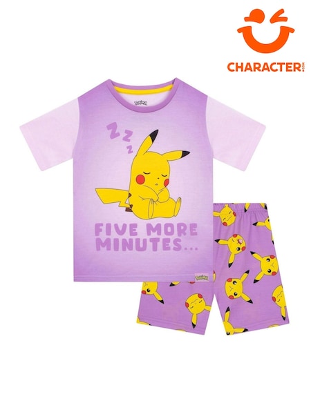 Character Pokemon Pikachu Short Pyjamas (AF6904) | ‏69 ر.ق.
