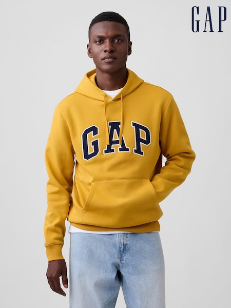 Jaune - Regular Gap Vintagesoft Arch Logo Hoodie