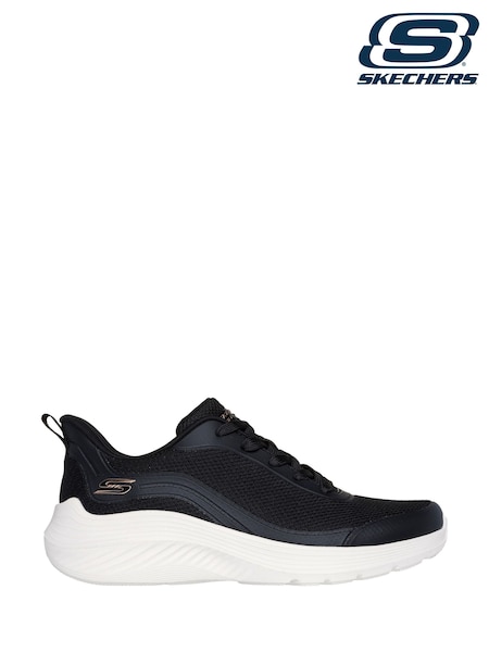 שחור - Skechers Bobs Squad Waves Still Wading Trainers (AF7295) | ‏297‏₪