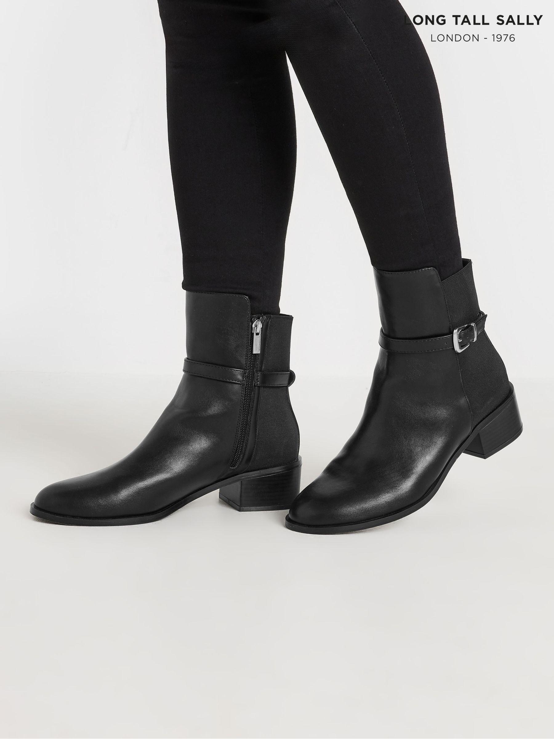 Boots Long Tall Sally Black Ankle Casual Footwear Next United Arab Emirates