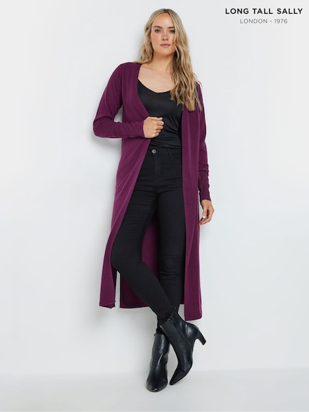 Vijolična - Long Tall Sally Midaxi Cashmillon Cardigan (AF7315) | € 51