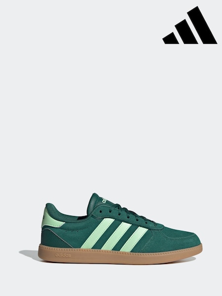 Dunkelgrün/Weiß - adidas Breaknet Sleek Trainers (AF7560) | 78 €