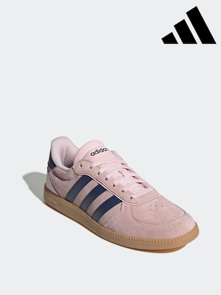 Розовый/темно-синий - adidas Breaknet Sleek Trainers (AF7565) | €66