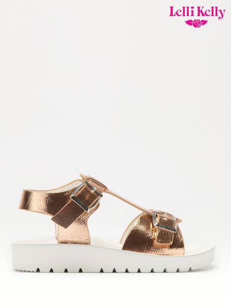 Lelli Kelly Agata Metallic Sandals (AF7606) | ₪201