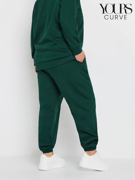 Vihreä - Yours Curve Cuffed Chocolate Verryttelyhousut (AF7751) | €35