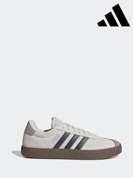 adidas Grey VL Court Trainers (AF7867) | R$ 640