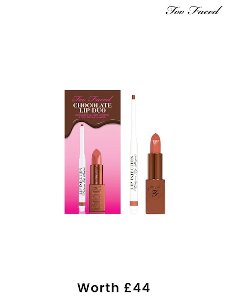 Too Faced Chocolate Lip Duo (Worth £44) (AF8216) | €47