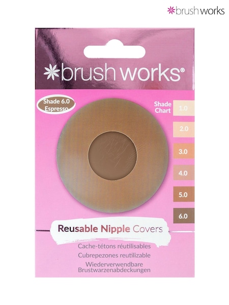 Brush Works Reusable Silicone Nipple Covers (AF8657) | €9