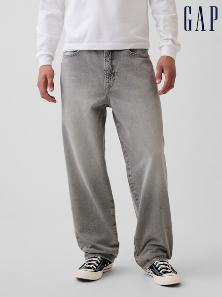 Grey - Regular Gap Baggy Jeans