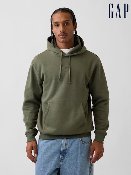 Grün - Regular Gap Relaxed Mini-logo Hoodie