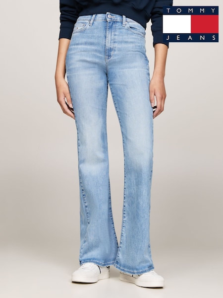 Tommy Jeans Blue Sylvia High Rise Flared Skinny Jeans (AG1639) | 5,107 UAH