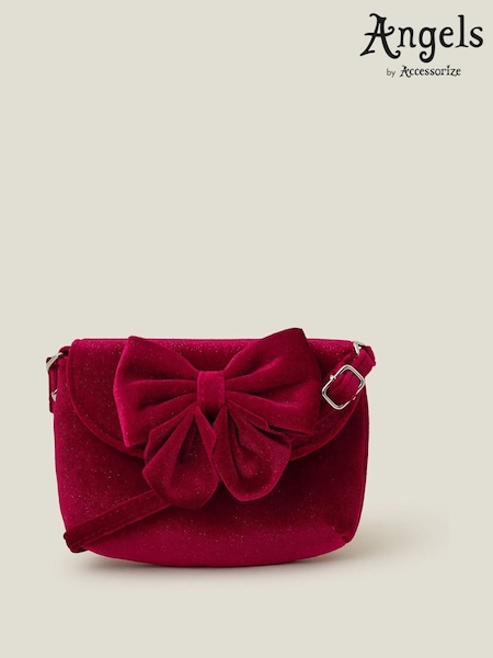 Angels By Accessorize Red Girls Bow Shoulder Bag (AG1808) | €8