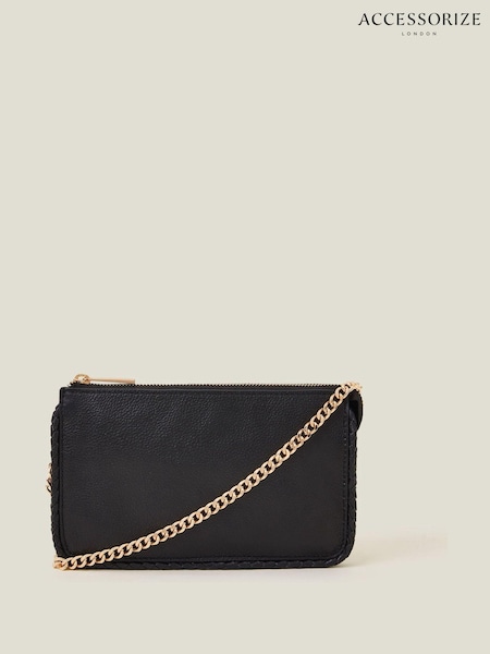 Accessorize Small Braid Leather Cross-Body Bag (AG1826) | 43 €