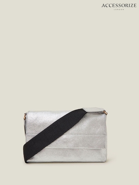 Accessorize Small Metallic Leather Crossbody Bag (AG1838) | 57 €