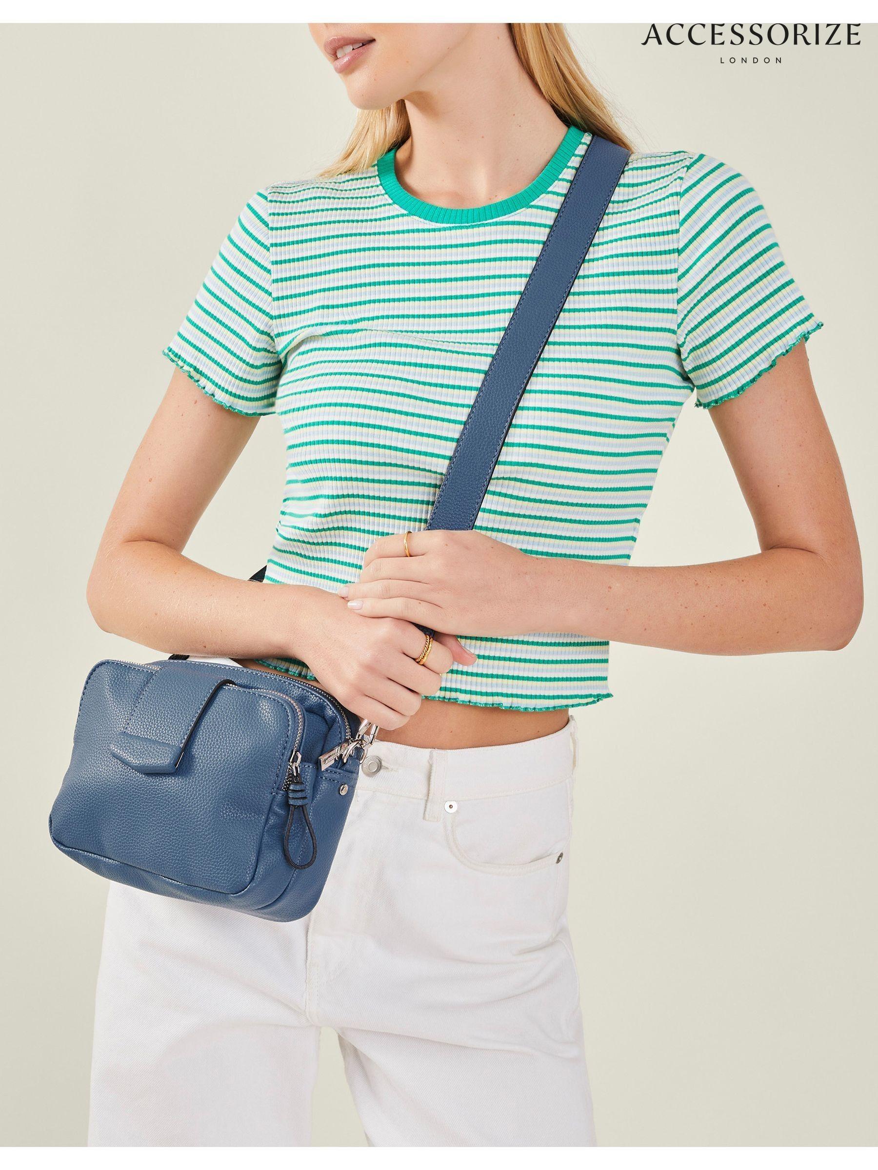 Accessorize blue bag shop