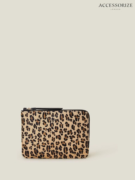 Accessorize Animal Print Leather Pouch (AG1859) | €17
