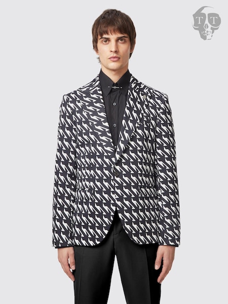 Twisted Tailor Slim Fit Munro Cotton Jacket (AG1930) | 647 LEI