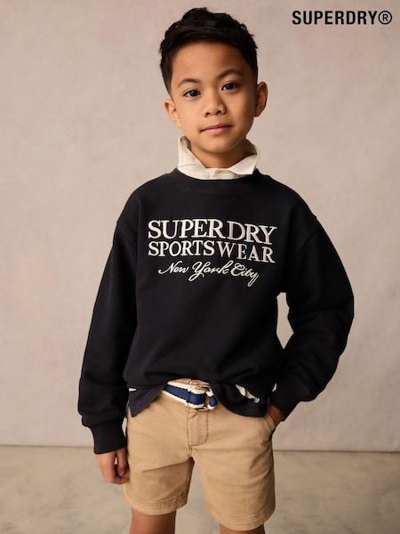 Superdry Navy Marl 72 Sweatshirt (AG2027) | €32 - €36