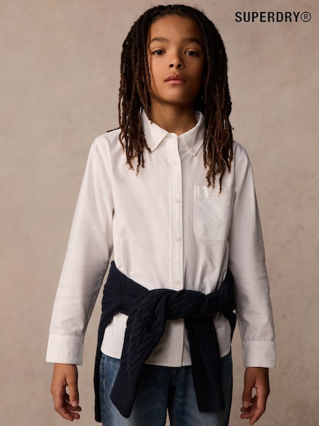 Superdry White Oxford Shirt (AG2079) | 119 QAR - 139 QAR