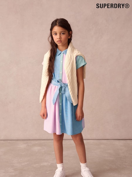 Superdry Multi Colourblock Dress (AG2115) | AED175 - AED210