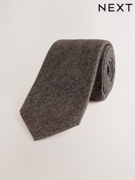 Brown Melange Tie (AG2255) | €10