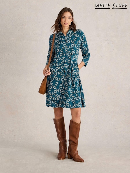 White Stuff Ria Jersey Shirt Dress (AG2299) | €41
