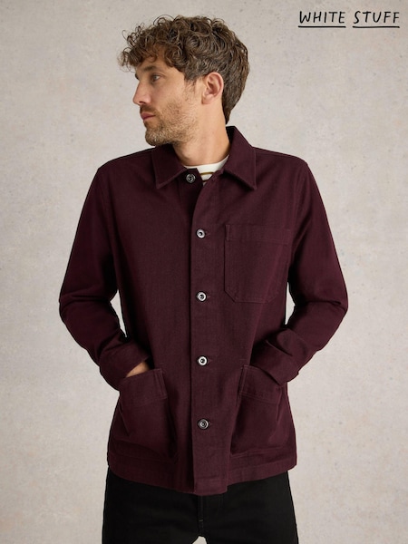 White Stuff Purple Kynman Workwear Jacket (AG2308) | €56