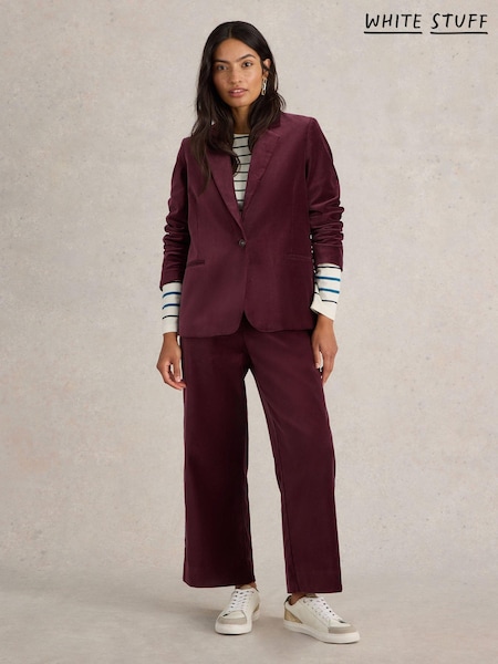White Stuff Evelyn Velvet Blazer (AG2312) | kr1 266