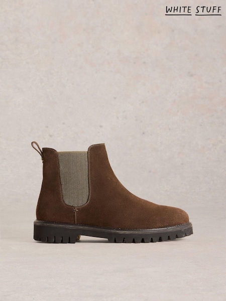 White Stuff Chunky Suede Chelsea Boots (AG2316) | kr1 870