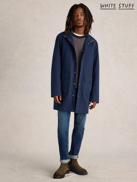 White Stuff Blue Commuter Coat (AG2321) | €64