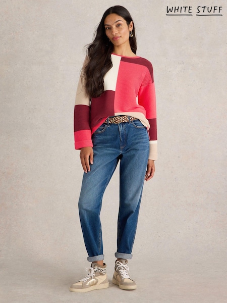 White Stuff Jana Colourblock Jumper (AG2322) | 303 LEI