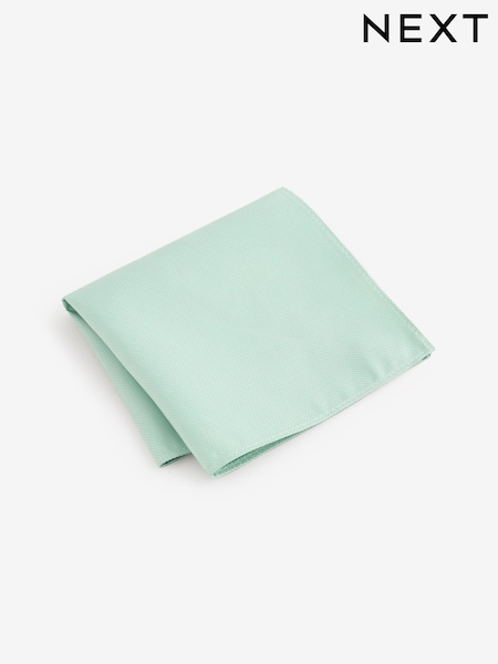 Sage Green Textured Pocket Square (AG2383) | €7