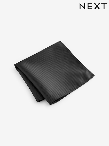 Black Textured Pocket Square (AG2384) | €7
