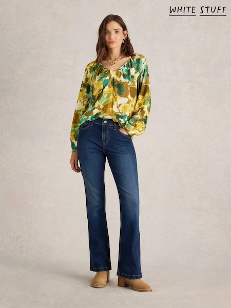 White Stuff Blue Harriet Bootcut Jeans (AG2410) | €90