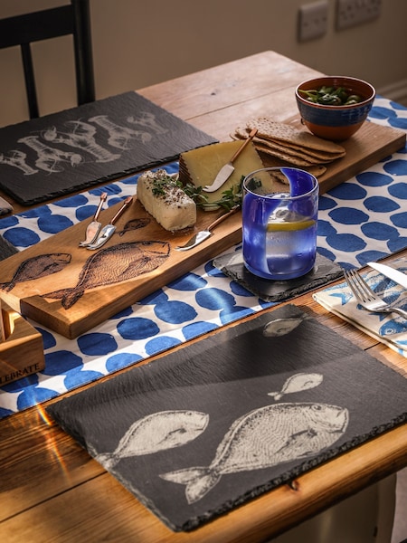 Selbrae House Oak Fish Repeat Large Serving Platter (AG2458) | €64