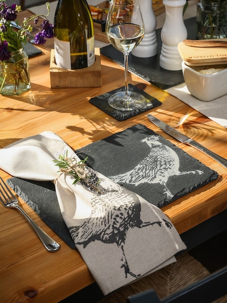 Selbrae House Pheasant Coaster And Placemat Set (AG2466) | ‏287 ر.س.‏