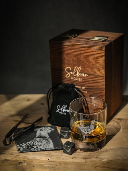 Selbrae House Pheasant Drinks Set (AG2479) | €56