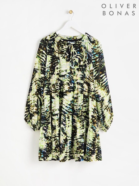 Oliver Bonas Texture Print Mini Dress (AG2522) | 61 €