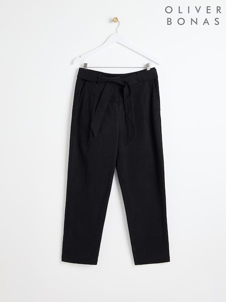 Oliver Bonas Tie Waist Tapered Trousers (AG2583) | 50 €