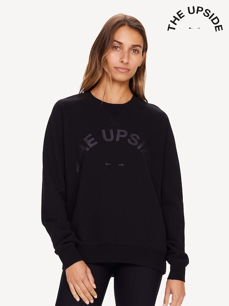 Preto - The Upside Newport Crew Jumper (AG2820) | R$ 1.085