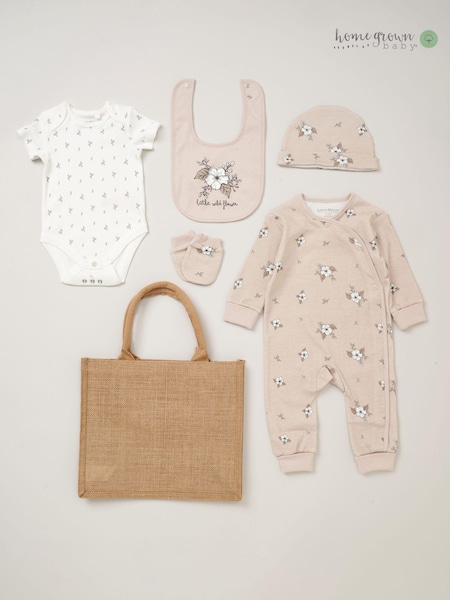 Homegrown Baby Printed Gift Set 5 Piece (AG2847) | €35