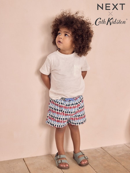 Red/Blue Cath Kidston Swim Shorts (3mths-7yrs) (AG2988) | R$ 90 - R$ 125