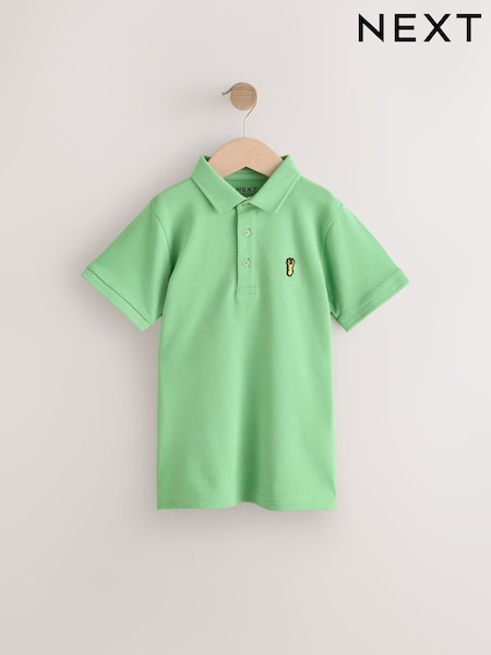Apple Green Short Sleeve Polo Shirt (3-16yrs) (AG3398) | ₪29 - ₪50