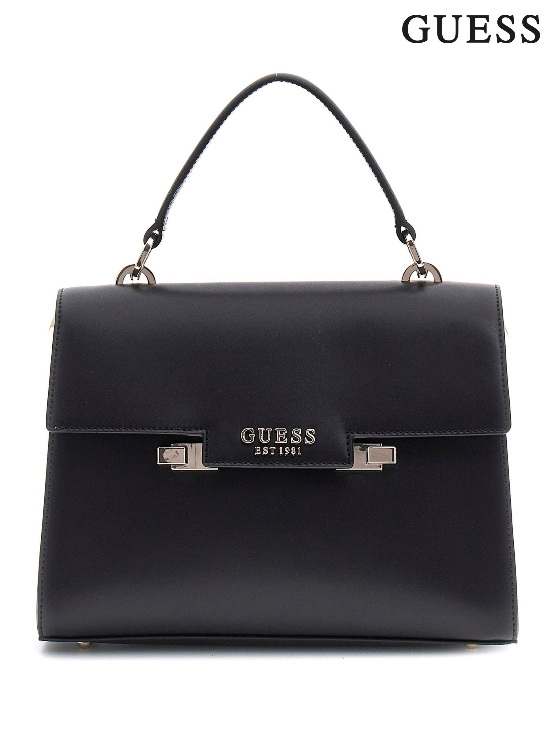 Guess ロゴストラップ チェーン付 2WAY ミニトート 関税送料込 Guess ロゴストラップ チェーン付 2WAY ミニトート 関税送料込