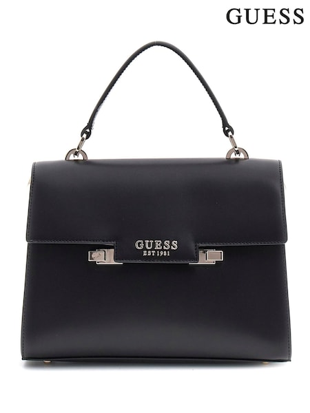 Guess 100% Cotton Aldith Top Handle Flap Bag (AG3628) | €0